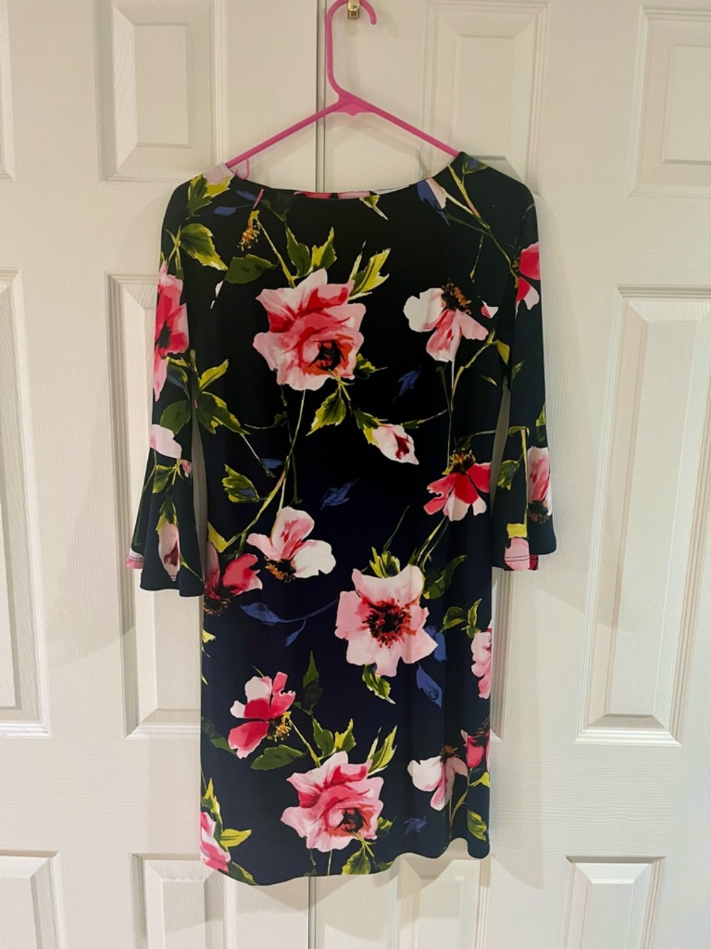 Women’s Tommy Hilfiger Floral 3/4 sleeves shift dress-S